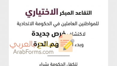 التقاعد المبكر الاختياري في الإمارات - نافس Nafis 10 برنامج نافس الامارات