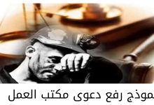 نموذج رفع دعوى مكتب العمل pdf و2 صيغ مميزة عنه 15 نموذج رفع دعوى مكتب العملpdf