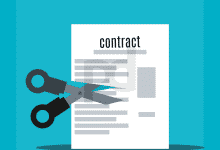 نموذج فسخ عقد ايجار