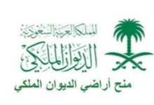 صيغة طلب منحة أراضي الديوان الملكي