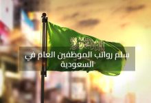 سلم رواتب الموظفين العام في السعودية