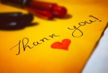 رسالة شكر رسمية