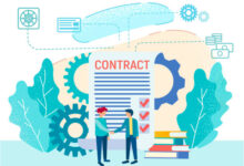 عقد ايجار الكتروني