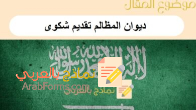 ديوان المظالم تقديم شكوى ب 6 نماذج سهلة وفعالة حتى يتم قبولها في المحكمة الإدارية: دليل شامل 10 ديوان المظالم تقديم شكوى