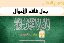دليل إصدار بدل فاقد الأحوال الشخصية بشكل إلكتروني 26 دليل إصدار بدل فاقد الأحوال