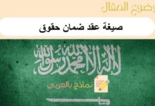 دليلك الشامل عن صيغة عقد ضمان حقوق: 6 نماذج جاهزة للطباعة 18 صيغة عقد ضمان حقوق