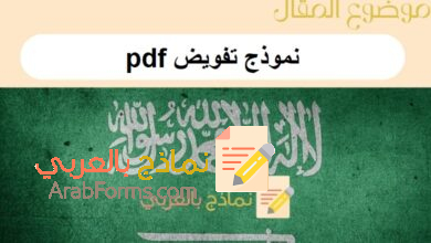 نموذج تفويض pdf: دليل شامل لكيفية كتابته واستخدامه 19 نموذج تفويض pdf