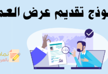 نموذج تقديم عرض العمل لمرشح للوظيفة وطريقة صياغته 18 نموذج تقديم عرض العمل